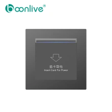 Smart Hotel Electronic Insert Card Power Switch